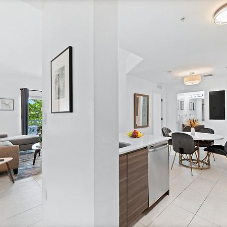 Modern Apartment In Edgewater Miami Rum bild